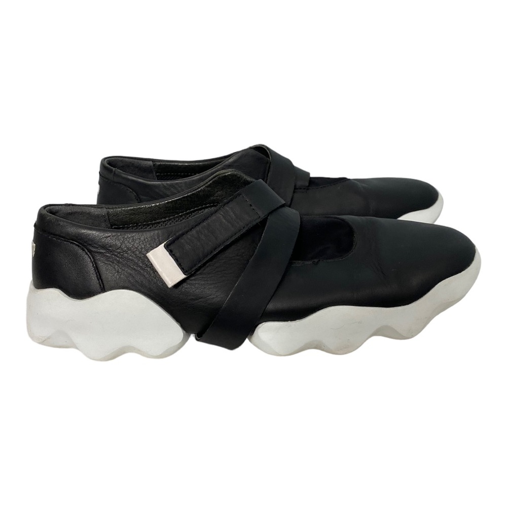 CAMPER  Black Leather Slip-on Casual Minimalist Dub Fashion Sneakers 41 US 11
